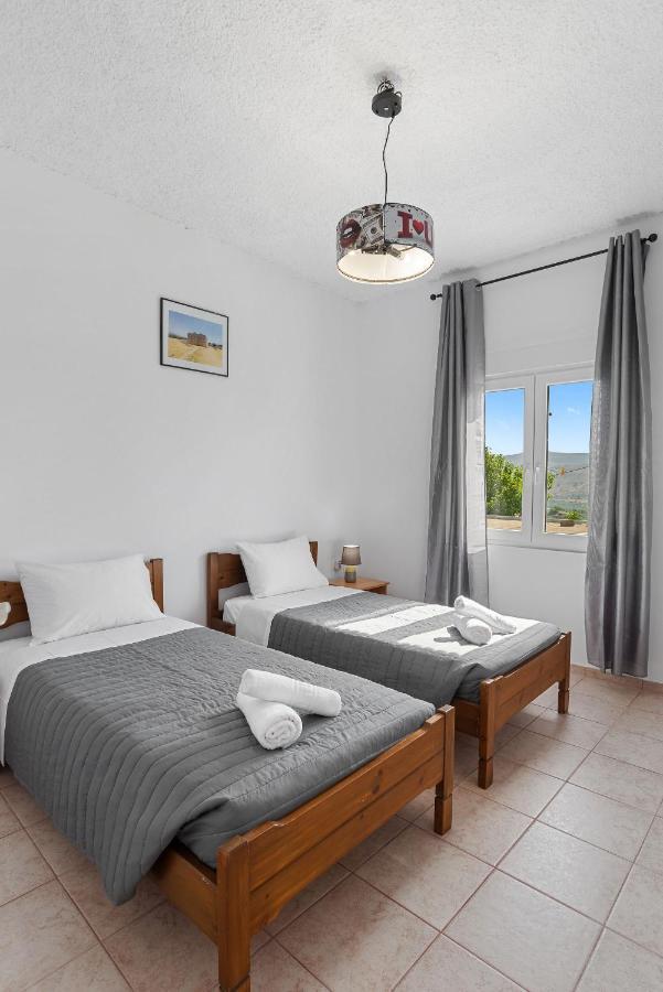 Bella-Maria At Aptera With Mountain And Sea View !! Chania  Exterior photo